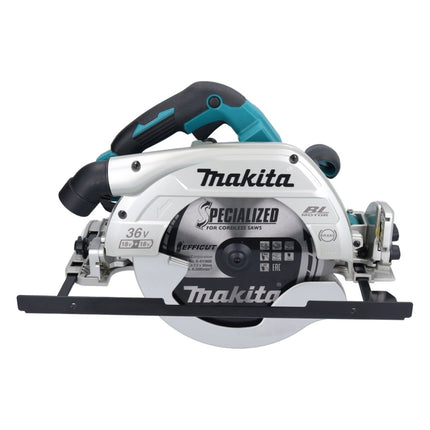 Makita DHS 900 M2U Akumulatorowa pilarka tarczowa 36 V ( 2x 18 V ) 235 mm bezszczotkowa + 2x akumulator 4,0 Ah + adapter Bluetooth - bez ładowarki