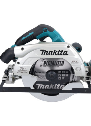 Makita DHS 900 PG2U Akku Handkreissäge 36 V ( 2x 18 V ) 235 mm Brushless + 2x Akku 6,0 Ah + Doppel Ladegerät + Bluetooth Adapter