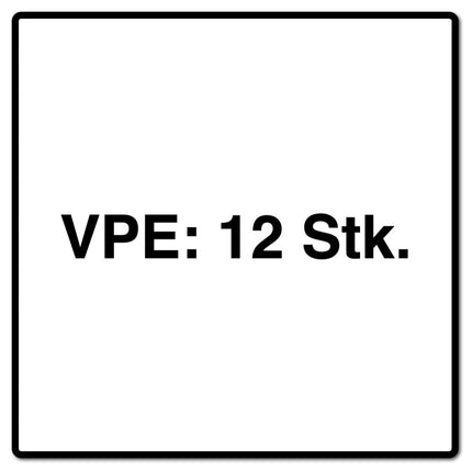 Makita E-17120-12 Tarcze tnące INOX 125 x 1,0 x 22,23 mm A60V-BF 12 sztuk w puszce