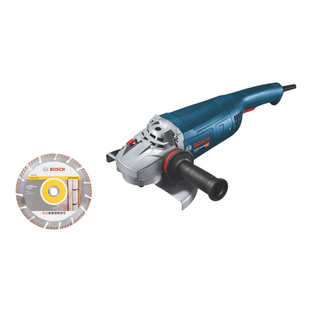 Bosch GWS 22 230 J Professional Winkelschleifer 2200 Watt 230 mm 06018C1301 Diamanttrennscheibe 0 - toolbrothers