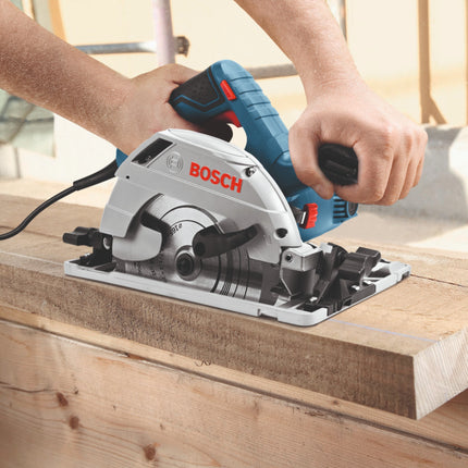 Bosch GKS 55+ GCE Profesjonalna przenośna pilarka tarczowa 1350 W 165 mm + L-Boxx ( 0601682101 )