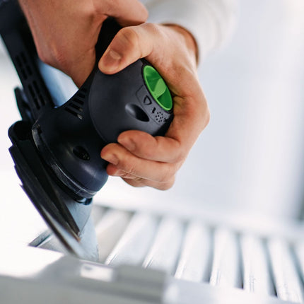 Festool STF V93/6 P120 GR/100 Schleifblatt Granat ( 497394 ) für RO 90 DX, DX 93, RS 300, RS 3, LRS 93 (Bügeleisenschleifschuh)