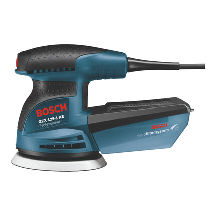 Bosch GEX 125-1 AE Profesjonalna szlifierka oscylacyjna 250 W 125 mm ( 0601387504 ) + walizka