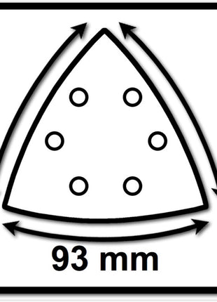 Festool STF V93/6 P 180 GR /100 Schleifblätter Granat 100 Stück ( 497396 ) - Toolbrothers