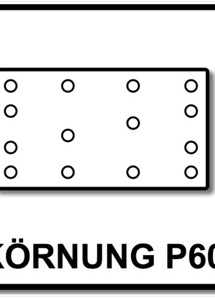 Festool Granat Schleifstreifen STF 80x133 P 60 GR 50 ( 497118 ) - Toolbrothers