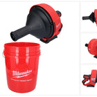Milwaukee M12 BDC6-0C Akumulatorowy udrażniacz do rur 12 V ( 4933451634 ) + spirala + łyżka - bez akumulatora, bez ładowarki