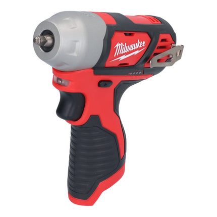 Milwaukee M12 BIW14-202C akumulatorowy klucz udarowy 12 V 50 Nm 1/4" ( 4933443897 ) + 2x akumulator 2,0 Ah + ładowarka + walizka
