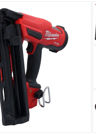 Clavadora a batería Milwaukee M18 FN16GA-0 18 V 32 - 64 mm solo sin escobillas - sin batería, sin cargador