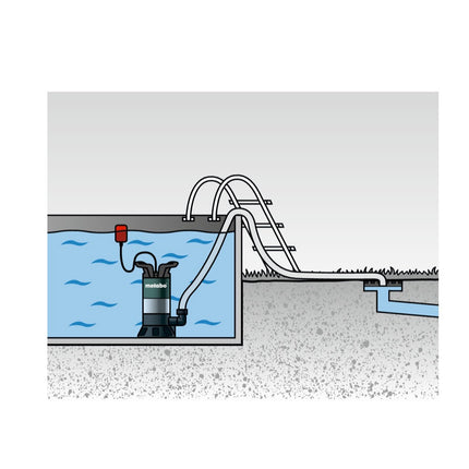 Pompa zanurzeniowa do wody brudnej Metabo PS 15000 S ( 0251500000 ) 850 W Natężenie przepływu 15000 l/h