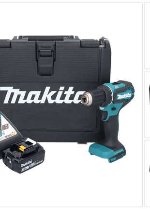 Makita DDF 485 RT Akku Bohrschrauber 18 V 50 Nm Brushless 1x Akku 5,0 Ah + Ladegerät + Koffer