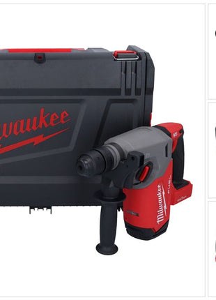 Milwaukee M18 ONEFHX-0X Akumulatorowy młot udarowo-obrotowy 18 V 2,5 J SDS-Plus bezszczotkowy + skrzynka HD ( 4933478503 ) - bez akumulatora, bez ładowarki