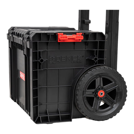 Qbrick System PRO Cart 2.0 Plus z możliwością sztaplowania 490 x 415 x 660 mm 29 l IP54 zdejmowany podwójny uchwyt teleskopowy