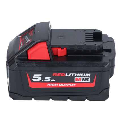 Milwaukee M18 HD18HX-551 akumulatorowy młot udarowo-obrotowy 18 V 2,4 J + 1x akumulator 5,5 Ah - bez ładowarki