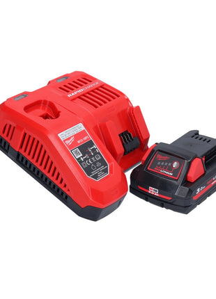 Milwaukee M18 FN15GA-301X Akku Nagler 18 V Brushless 32 - 64 mm + 1x Akku 3,0 Ah + Ladegerät + HD Box