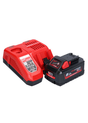 Milwaukee M18 FN15GA-801X Akku Nagler 18 V Brushless 32 - 64 mm + 1x Akku 8,0 Ah + Ladegerät + HD Box