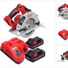 Milwaukee M18 BLCS66-302 Akku Handkreissäge 18 V 190 mm Brushless + 2x Akku 3,0 Ah + Ladegerät