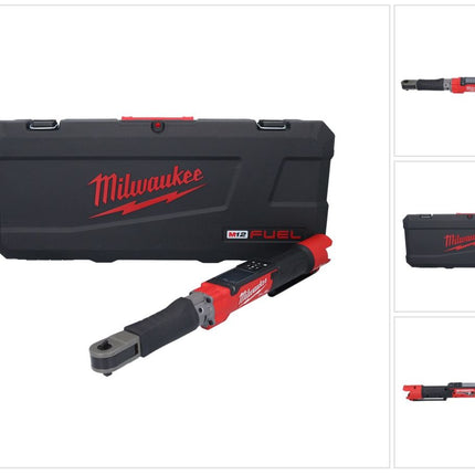 Milwaukee M12 ONEFTR38-0C Cyfrowy akumulatorowy klucz dynamometryczny 12 V 135,6 Nm 3/8″ ( 4933464966 ) Bezszczotkowy + walizka - bez akumulatora, bez ładowarki