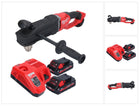 Taladro angular a batería Milwaukee M18 FRAD2-302 18 V 122 Nm sin escobillas + 2x baterías 3,0 Ah + cargador