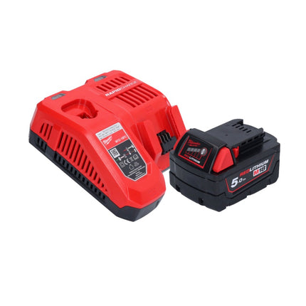 Milwaukee M18 FRAD2-501 akumulatorowa wiertarko-wkrętarka kątowa 18 V 122 Nm bezszczotkowa + 1x akumulator 5,0 Ah + ładowarka