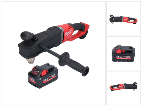 Milwaukee M18 FRAD2-551 Akumulatorowa wiertarko-wkrętarka kątowa 18 V 122 Nm bezszczotkowa + 1x akumulator 5,5 Ah - bez ładowarki