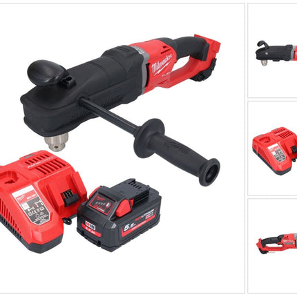 Milwaukee M18 FRAD2-551 Akumulatorowa wiertarko-wkrętarka kątowa 18 V 122 Nm bezszczotkowa + 1x akumulator 5,5 Ah + ładowarka