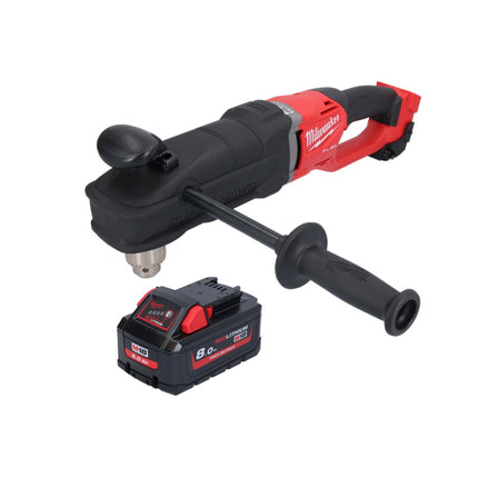 Milwaukee M18 FRAD2-801 Akumulatorowa wiertarko-wkrętarka kątowa 18 V 122 Nm bezszczotkowa + 1x akumulator 8,0 Ah - bez ładowarki