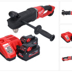 Milwaukee M18 FRAD2-802 Akumulatorowa wiertarko-wkrętarka kątowa 18 V 122 Nm bezszczotkowa + 2x akumulator 8,0 Ah + ładowarka