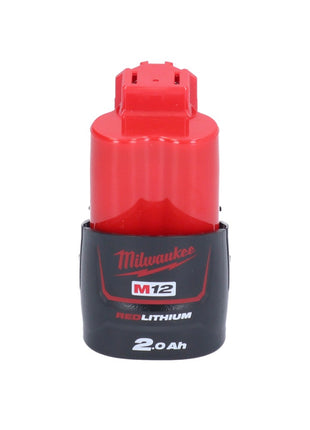 Appareil de nettoyage de tuyaux sur batterie Milwaukee M12 BDC6-201C 12 V + 1x batterie 2,0 Ah + spirale + seau - sans chargeur