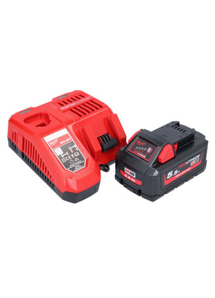 Milwaukee M18 FAP180-551 Akku Polierer 18 V 180 mm Brushless + 1x Akku 5,5 Ah + Ladegerät