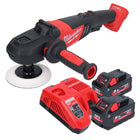 Milwaukee M18 FAP180-552 Polerka akumulatorowa 18 V 180 mm bezszczotkowa + 2x akumulator 5,5 Ah + ładowarka