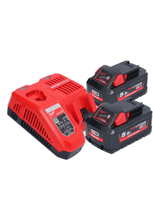 Milwaukee M18 FAP180-552 Polerka akumulatorowa 18 V 180 mm bezszczotkowa + 2x akumulator 5,5 Ah + ładowarka