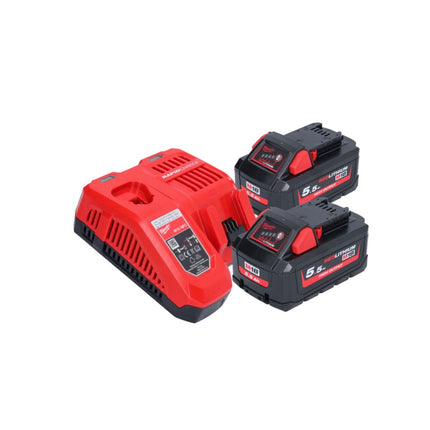 Milwaukee M18 FAP180-552 Polerka akumulatorowa 18 V 180 mm bezszczotkowa + 2x akumulator 5,5 Ah + ładowarka