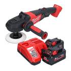 Milwaukee M18 FAP180-802 polerka akumulatorowa 18 V 180 mm bezszczotkowa + 2x akumulator 8,0 Ah + ładowarka