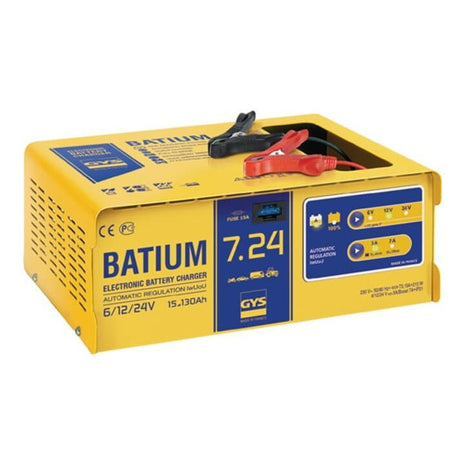 Cargador de baterias GYS BATIUM 7-24 6/12/24 V (4000896886)