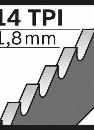 BOSCH Brzeszczot do piły szablastej S 1122 BF Długość 225 mm Szerokość 19 mm ( 4000837555 )