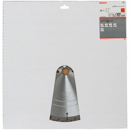 Piła tarczowa BOSCH Ø zewnętrzna 400 mm Liczba zębów 36 WZ ( 4000815456 )