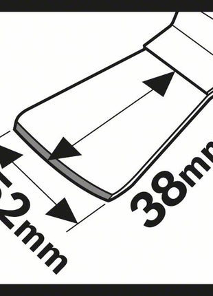 Rascador BOSCH ATZ 52 SFC ancho 52 mm (4000908702)