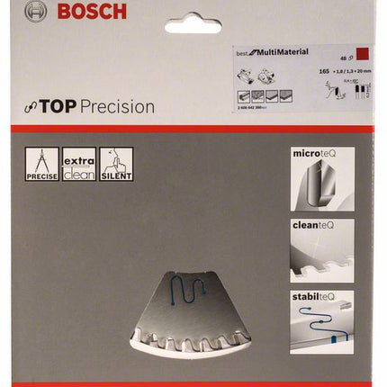 BOSCH Piła tarczowa Ø zewnętrzna 165 mm Liczba zębów 48 HLTCG ( 8000342274 )