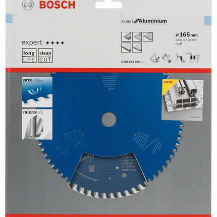 BOSCH Piła tarczowa Ø zewnętrzna 165 mm Liczba zębów 52 HLTCG ( 8000342154 )
