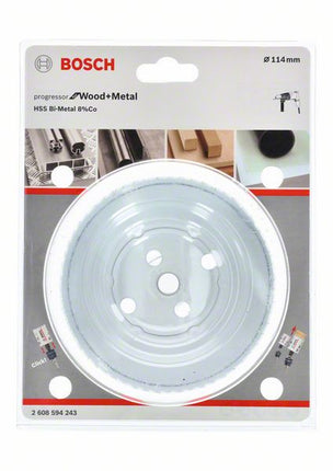 BOSCH Piła otwornica Ø 114 mm Głębokość cięcia 40 mm ( 8000342566 )