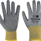 Rękawice antyprzecięciowe HONEYWELL Workeasy 13G GY PU A2/B rozmiar 9 szare/żółte ( 4000391462 )