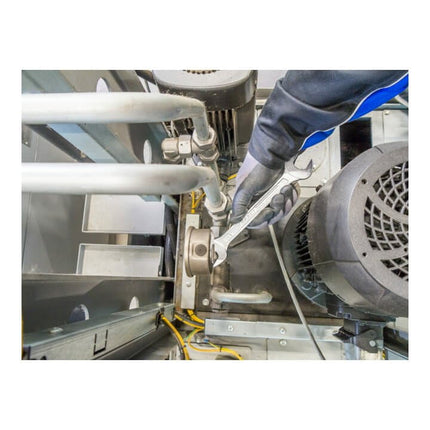 Klucz płasko-oczkowy podwójny HAZET 450N 13 x 17 mm długość 205,5 mm ( 4000822518 )