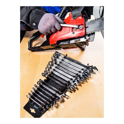 HAZET Zestaw kluczy płasko-oczkowych 603/17H 17-częściowy szerokość klucza płaskiego 6-24 mm ( 8000465139 )