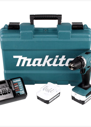 Makita DF 347 DWE 14.4V Li-ion Akku Bohrschrauber mit 2 x 1,5 Ah Akku und Ladegerät - Toolbrothers