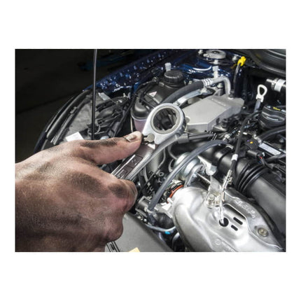 HAZET Klucz płasko-oczkowy 606 Szerokość w poprzek płaskownika 8 mm Długość 129,9 mm ( 4000822580 )