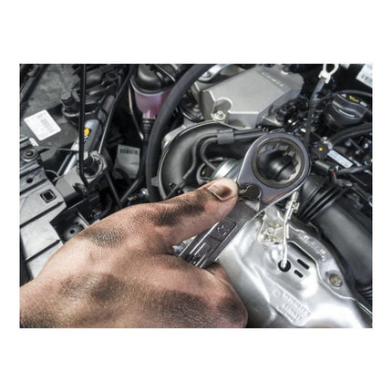 HAZET Klucz płasko-oczkowy 606 Szerokość między płaskownikami 22 mm Długość 291,5 mm ( 4000822593 )