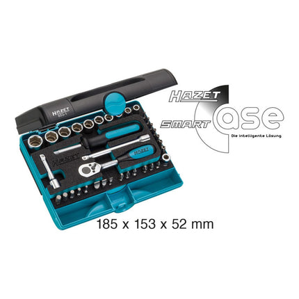 Zestaw kluczy nasadowych HAZET 853-1 36-częściowy 1/4 ″ ( 8000466968 )
