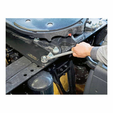 Zestaw kluczy oczkowych z grzechotką HAZET 606/5 5-częściowy o szerokości 8-19 mm ( 4000822600 )