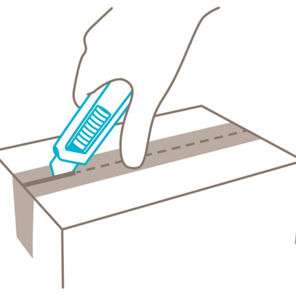 Nóż bezpieczny MARTOR SECUNORM 500 Długość 143 mm Szerokość 16 mm Wysokość 36 mm ( 4000818066 )