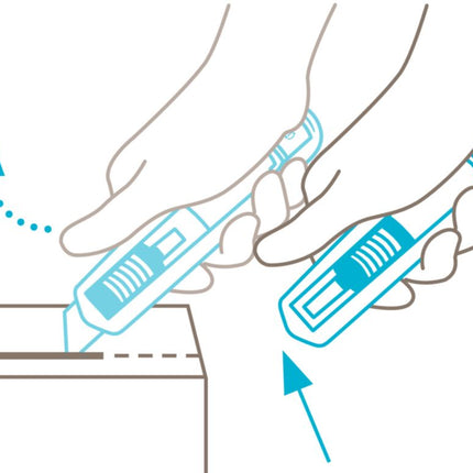 Nóż bezpieczny MARTOR SECUNORM 525 Długość 143 mm Szerokość 17 mm Wysokość 31 mm ( 4000818480 )